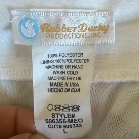 Rubber Ducky Floral Polka Dot Halter Style Maxi Dress Size L - Picture 8 of 10